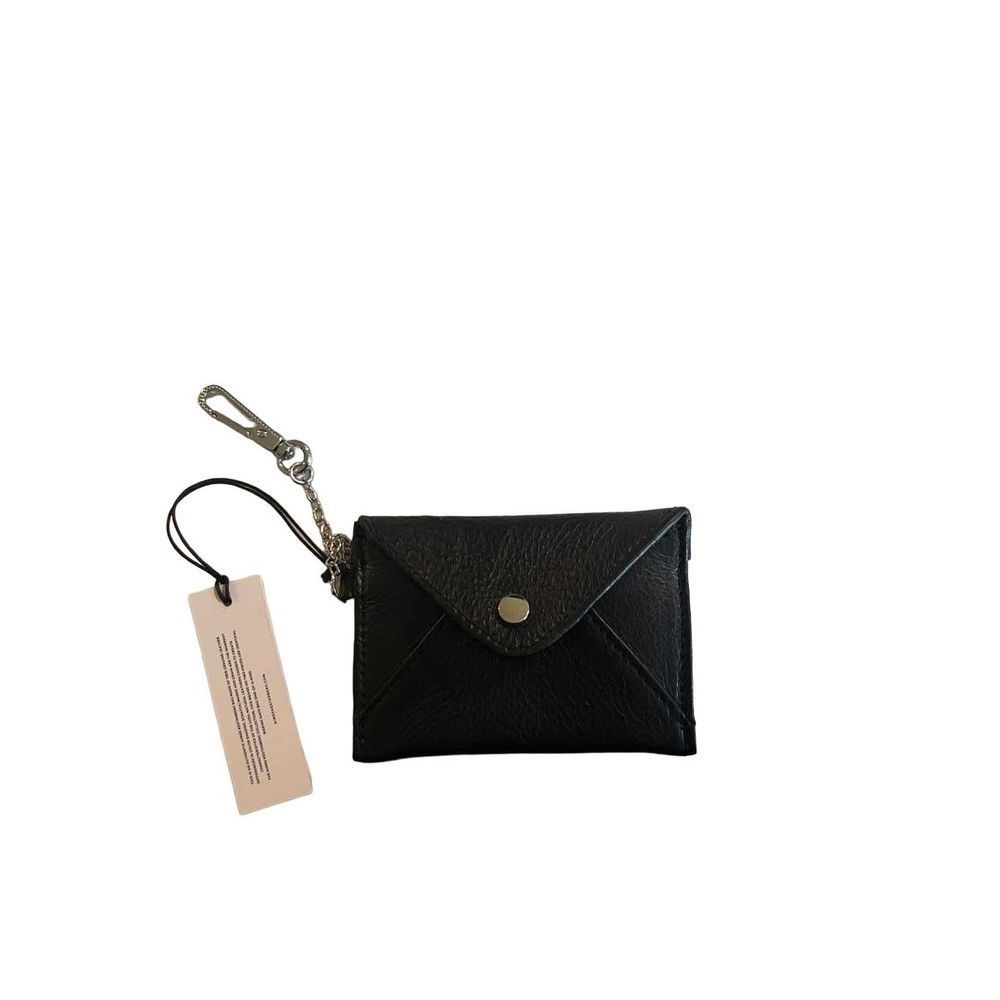 NEW AIMEE KESTENBERG black wallet with silver detail